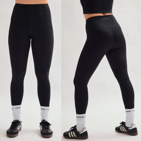 Girlfriend Collective 28.5" Compressive High-Rise Leggings Black size XXL - Picture 1 of 14